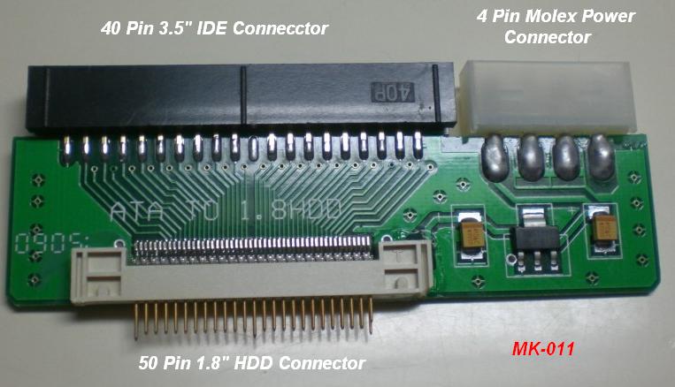 40Pin 3.5 IDE to 7+15 22 pin SATA Male Adapter Internal Hard Drive Card Adapter 
