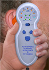 Adjustable Hearing Screener and Fit Check