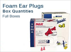 Foam Ear Plugs in Boxes