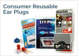 Consumer Reusable Ear Plugs