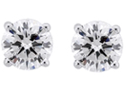 The classic and timeless diamond stud earrings