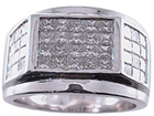 View our Mens Rings in Invisible Settings