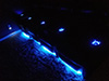 HT Design Paget Row of 4 LED Cupholders & Baselighting