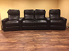 HT Design Southampton Straight Row of 4 with Middle Loveseat