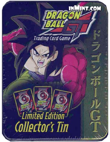 Dragonball GT Goku Limited Edition Collectors Tin CCG Trading Card Game 