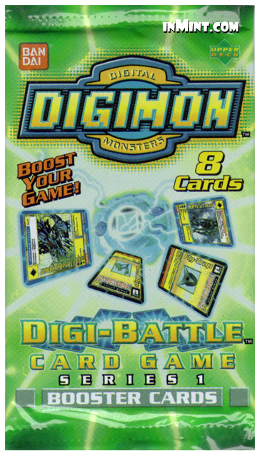 DIGIMON DIGI-BATTLE BOOSTER PACK Series 1 Edition FREE SHIP