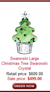 Swarovski Large Christmas Tree