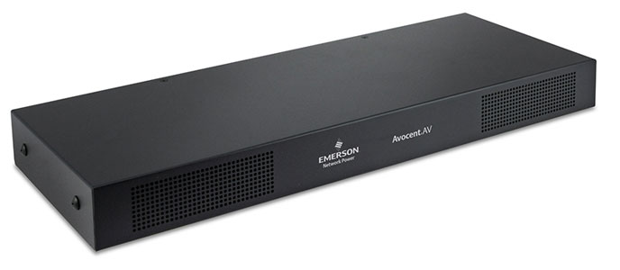Avocent AV2216 16 Port, 2 User Desktop KVM - CAT5 VGA, DVI, HDMI or DisplayPort - Virtual Media and Smart Card (CAC)