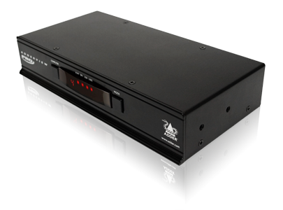 AdderView AV4PRO-DVI-Quad, AV4PRO-VGA-Quad - Quad Monitor DVI or VGA - 2K Resolution, Independent USB Hub & Audio Support