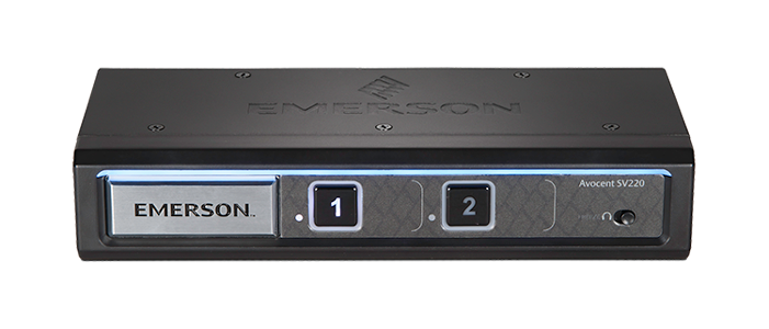 Avocent SV220 2 Port Dual-Link DVI KVM Switch - 4K UHD resolution & independent audio switching
