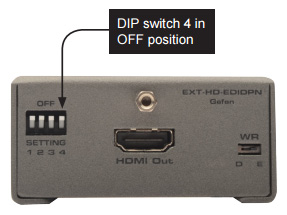Gefen EXT-HD-EDIDPN - Enable HDCP Content & DDC Re-clocking