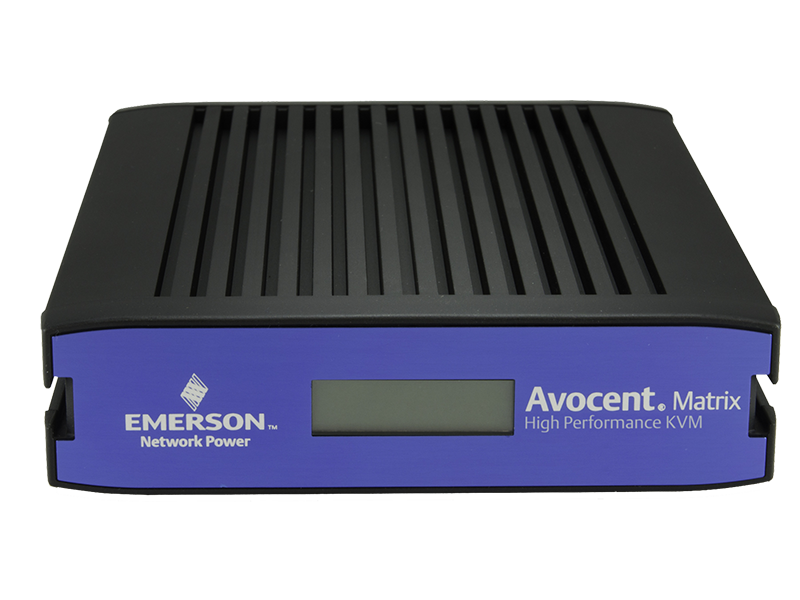 Avocent MX 8 to 32 Port, 1 to 8 User Matrix DVI KVM - PoE-powered transmitters with centralized software management