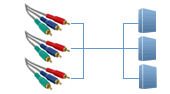 Component Audio Video Switches