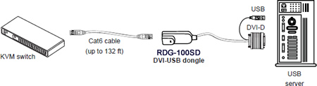 RDG-100SD Usage Diagram