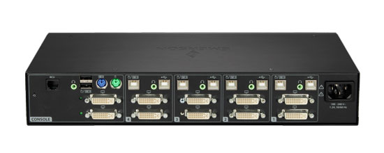 4-port Secure EAL4+ KVM, Dual Monitor DVI-I (dual-link) - USB 3.0  Peripheral Port (CAC), Audio