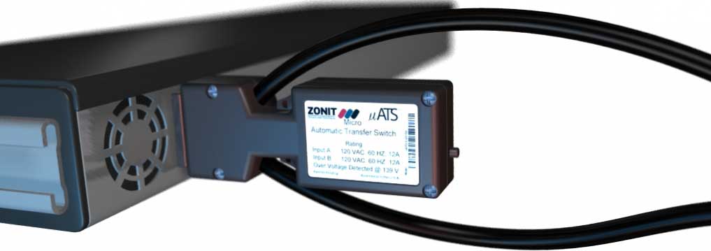 Zonit uATS MicroATS Dual-AC Automatic Transfer Switches