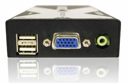 Adder X200A 2-Port transparent USB 2.0 Hub