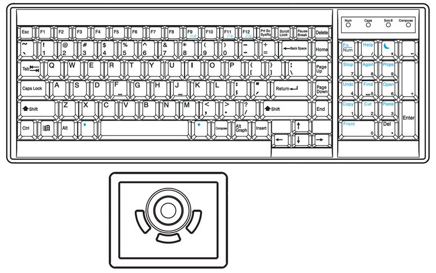 X117sb Keyboard