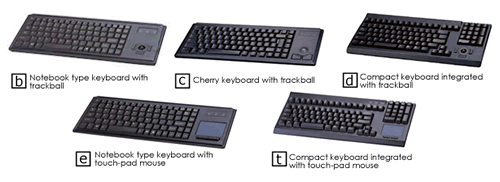 Rackmount LCD Keyboard Options