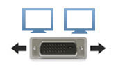 Dual-Screen DVI KVM Extenders