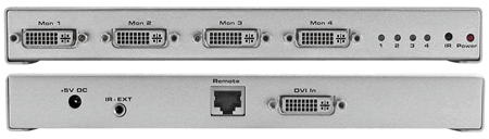 Gefen 1x4 DVI Monitor Switch Side Views