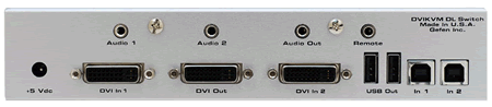 Gefen DVI KVM Switch Backside