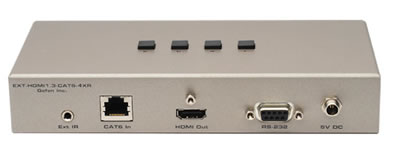 Gefen 4x CAT6 Extender for HDMI- Receiver Unit Back View