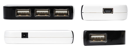 Gefen EXT-USB-144N USB Hub Side Views