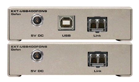 Gefren EXT-USB-400FON Receiver & Sender Back Views
