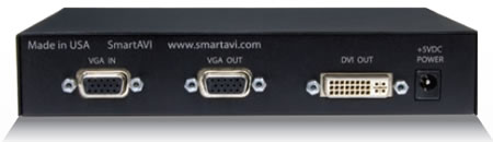 SmartAVI SMCVG2DVIS Backview