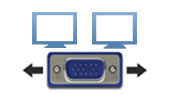 Dual-Screen VGA KVM Extenders