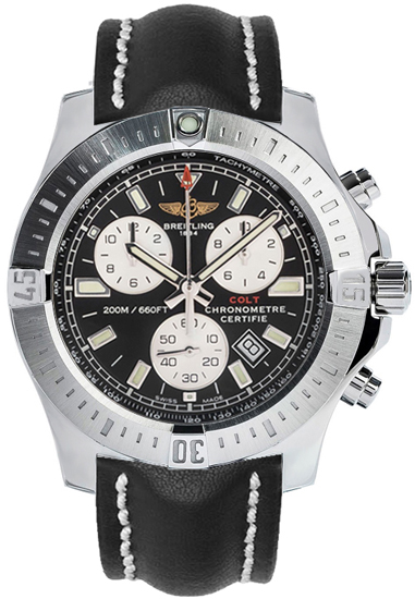 ... BREITLING COLT CHRONOGRAPH MENS WATCH FOR SALE A7338811/BD43- 435X