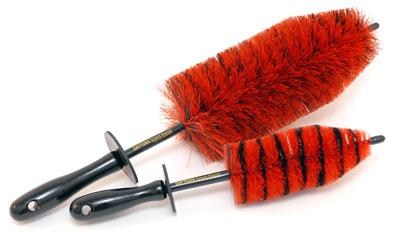 The Mini Brush is a smaller version of the full size Speed Master Wheel Brush.