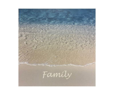 Family Beach Writing Paper for only 1 cent with any order!