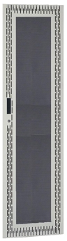 serer rack cabinet enclosure perforated steel door w/ plexiglas