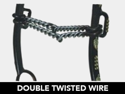 Double Twisted Wire Bit Mouthpiece