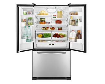pic of french door refrigerator