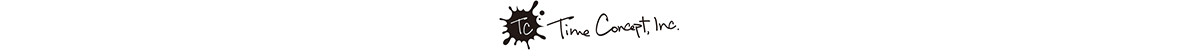 Time Concept Brand Logo