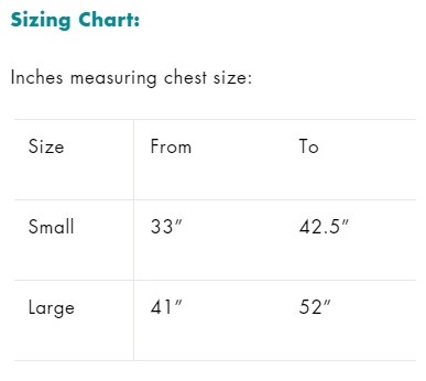 Extrememist Size Chart