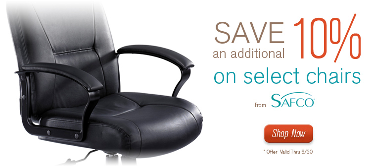 Computer Chairs - Save 10% on select computer chairs from Safco