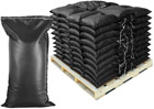 acrylic sandbags filled, pallet black