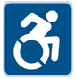 Dynamic Wheelchair Symbol
