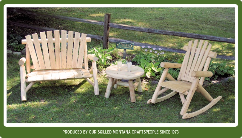 View our Cedar Log Furniture.