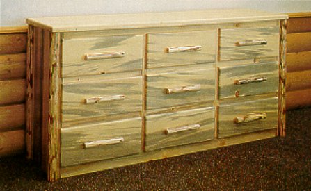 Unfinished Log Furniture