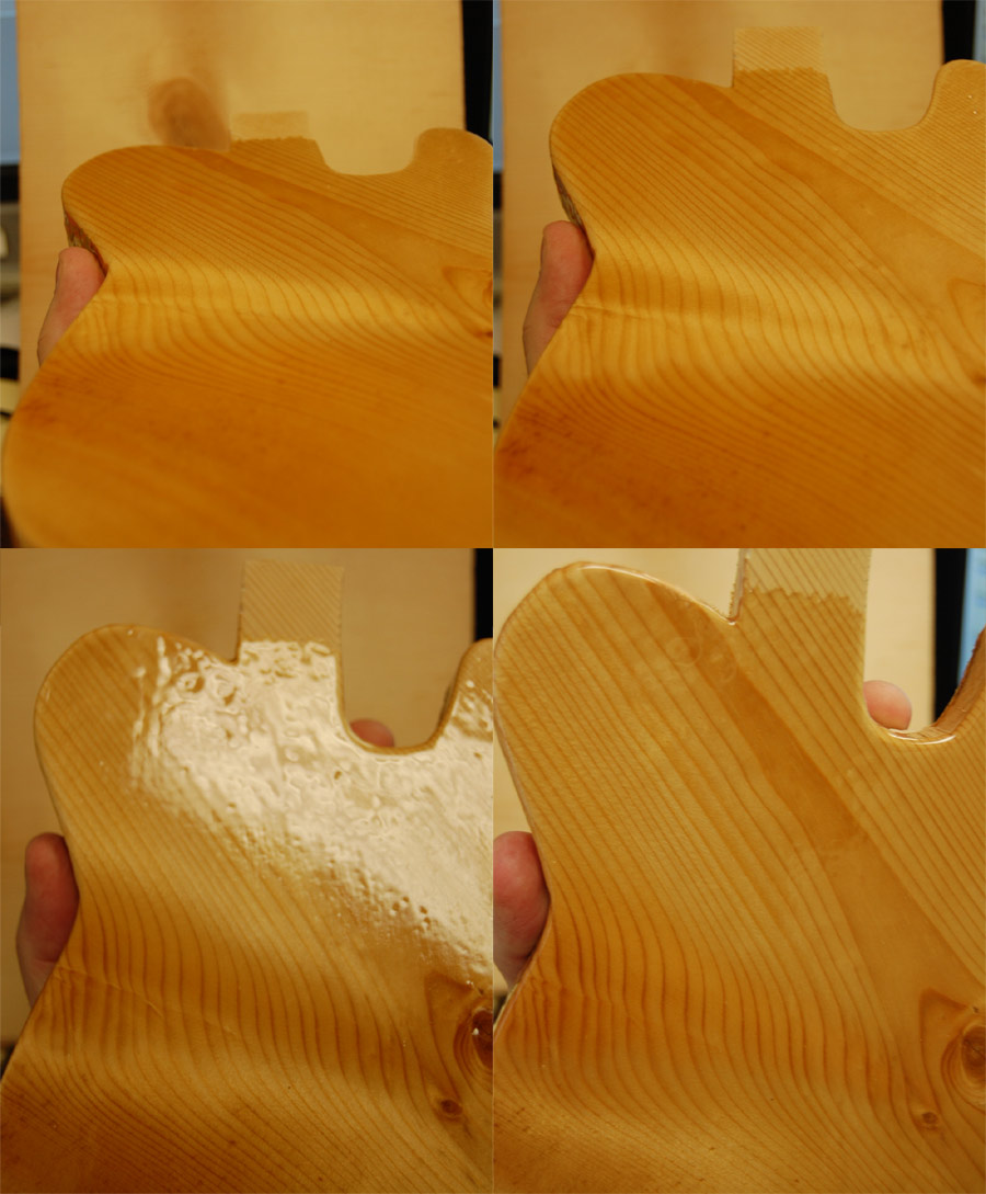 60 hours of exposure to UVA only, after UV curing, 4 angles