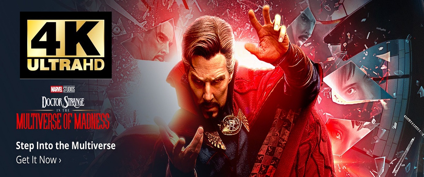 DOCTOR STRANGE IN THE MULTIVERSE OF MADNESS 4K Blu-ray Movie