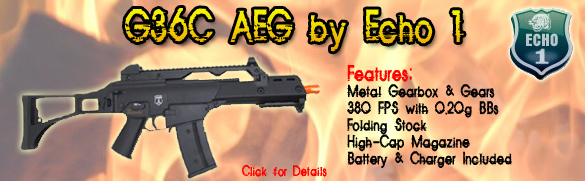 Echo 1 G36C AEG Airsoft Rifle