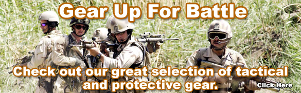 Gear up for battle with our tactical and protective gear