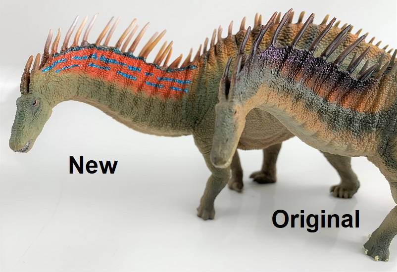 PNSO Amargasaurus Toy Comparison Picture