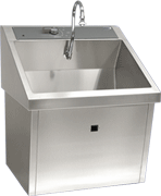 Infrared Operated Surgical Scrub Sinks